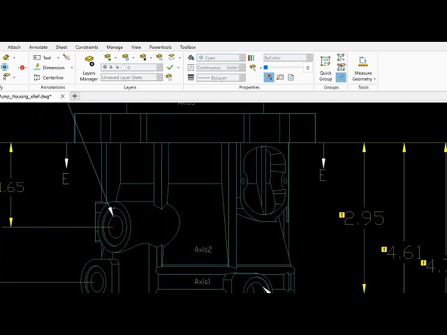 Annotation Monitor in DraftSight