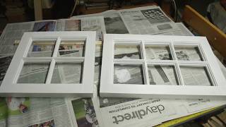How to Make a Window:  Wooden Sash Windows
