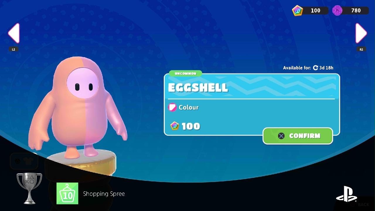 Fall Guys shopping spree