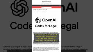 🧐👉 OpenAI entra al mundo legal: ¿Qué significa Codex for Legal? #QixNewsAI