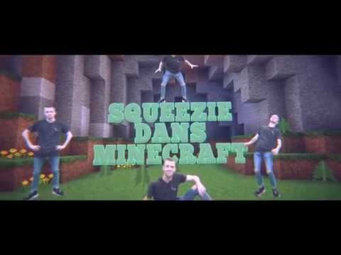SQUEEZIE DANS MINECRAFT FOND VERT