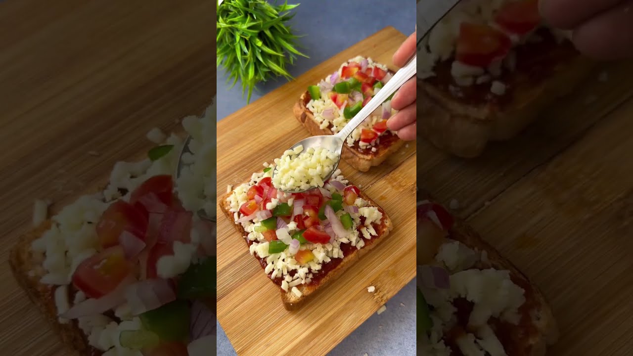 Bread Pizza Recipe Indian Style Flavours Of Food