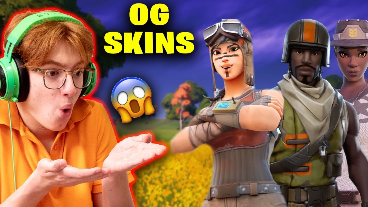 ΠΑΙΖΩ Fortnite με το πιο OG SKIN ? Duos με FAN? * ΑΠΙΣΤΕΥΤΟ * ΔΕΙΤΕ