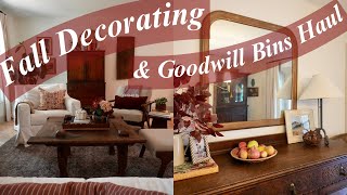 Simple Decorating for FALL and a Goodwill Bins HAUL @EmilyGarbe