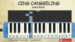 not pianika cing cangkeling - lagu daerah / nusantara / tradisional indonesia - not angka  - Durasi: 1:03. 