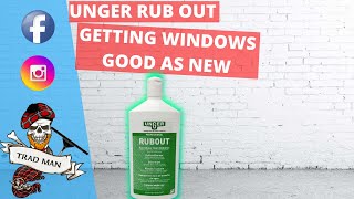 UNGER RUB OUT - HOW TO GET WINDOWS LOOKING GOOD AS NEW! screenshot 5