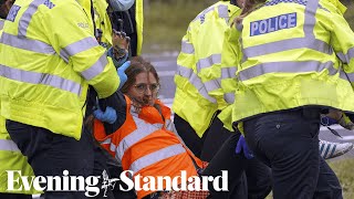 M25 Protests: Police urged to act quicker as dozens more arrested