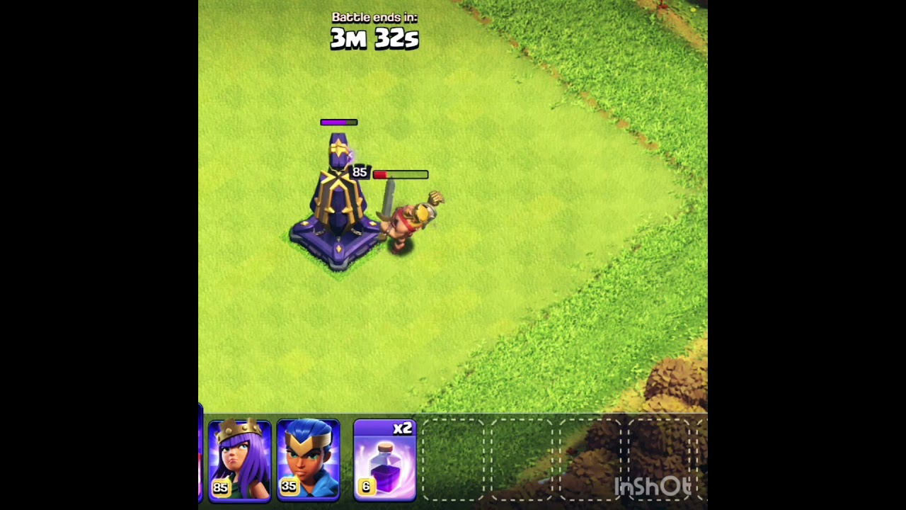 Coc : Max Monolith vs Max Barbarian King.