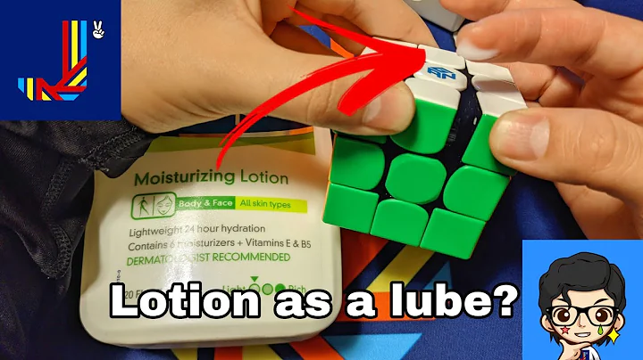 I used lotion to lube my cube. Does it work? (Is blank a lubricant?)