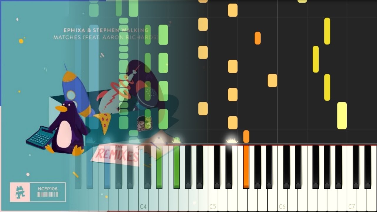 [MIDI] Ephixa & Stephen Walking Matches (Hyper Potions Remix) ft