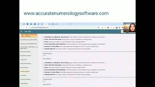 Numerology Software Contact Raja - 9537157175 #numerology #numerologist #astrology #numerologysoftwa screenshot 2