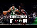 Instant reaction celtics blow game 2 against the heat series tied 11
