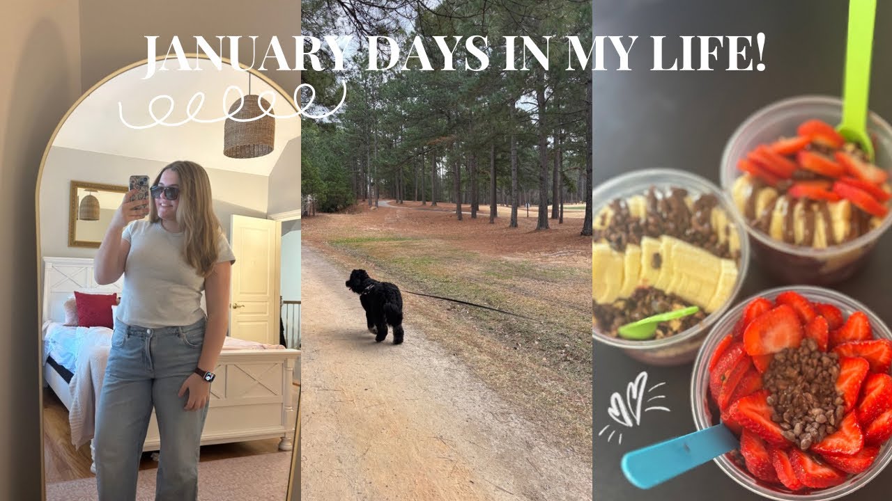 New Year Vlog: morning routines, goals, finding new hobbies, & more! 
