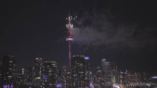 Canada150 - Toronto CN Tower - Fireworks - 4K - Sony a6500