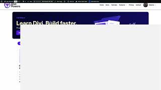 Open Divi Theme Builder, Theme Options & Library from the front end