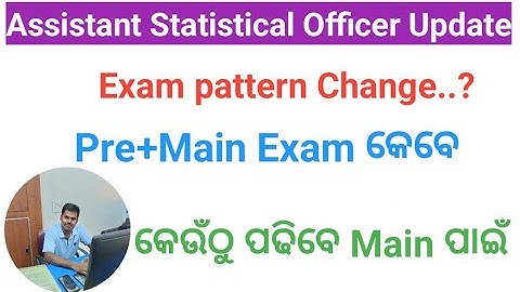 Assistant Statistical Officer Update//KRUSNANSHU//STUDYSTART//
