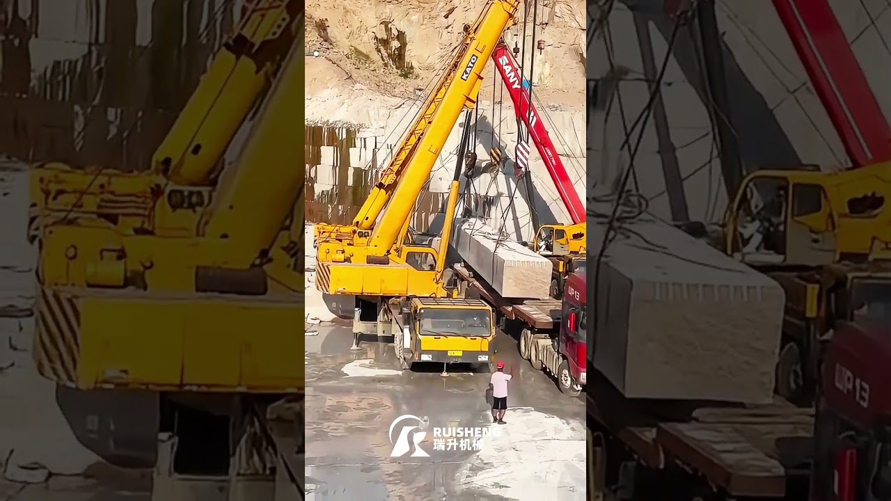 Solution for mining oversized granite  blocks 