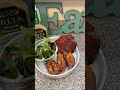 Cooking with Yae: bbq pork chops, spring salad mix and sweet potatoes #food #fyp