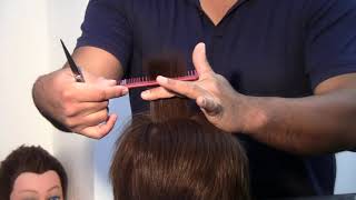 Tip On How To Hold Hair To Prevent Cutting Your Fingers - How To Prevent Cutting Your Fingers