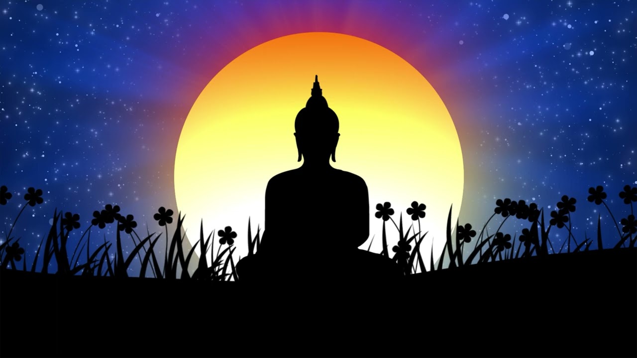 Buddha Animations Meditation Video 4K Loop Video | No Copyright Background Video