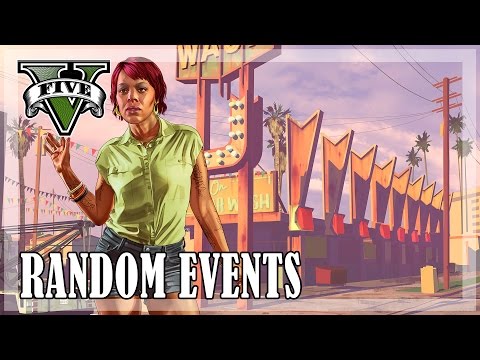 GTA 5 - All Random Events, guide, locations