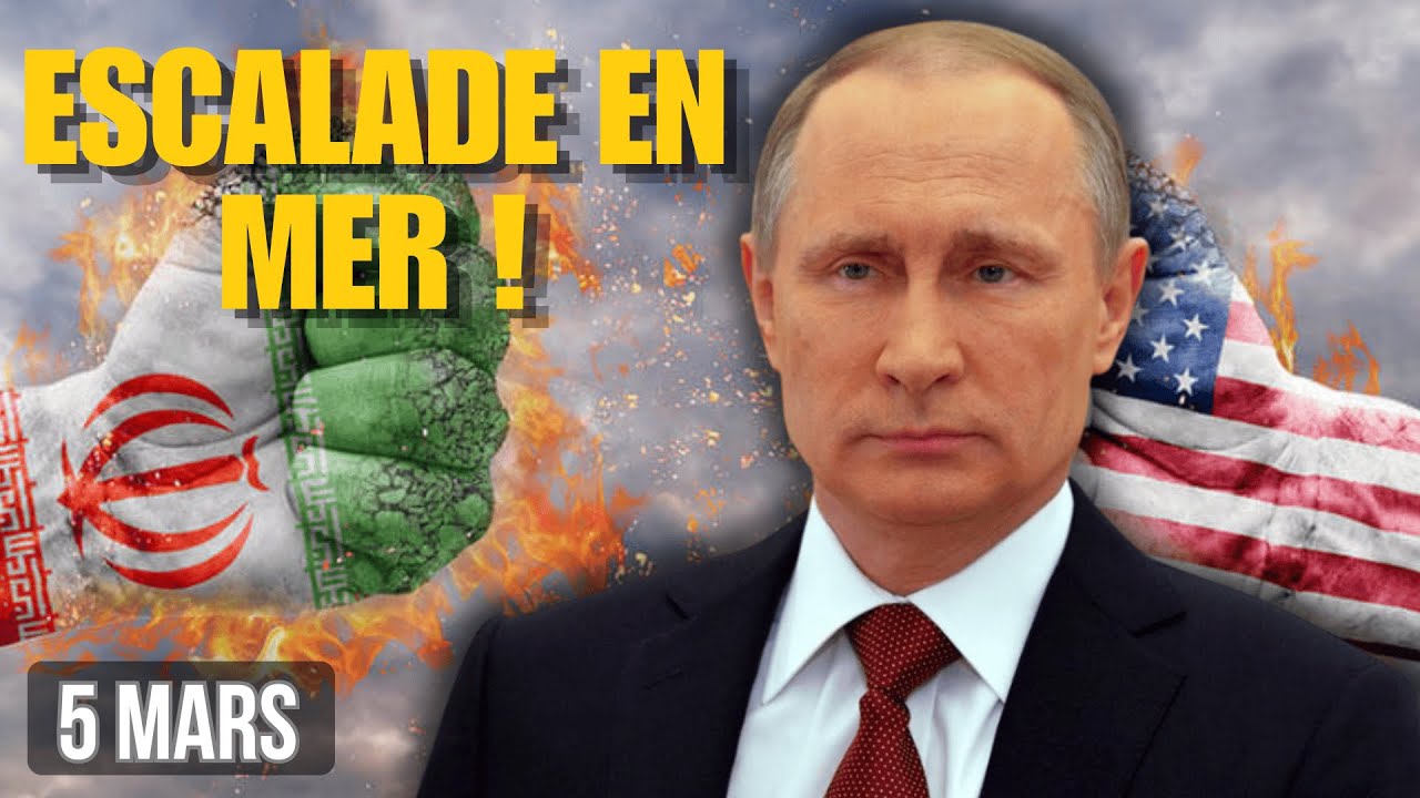 IRAN VS USA : ESCALADE INÉDITE EN MER ! GUERRE MONDIALE EN VUE ?