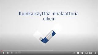 Kuinka Käyttää Inhalaattoria Oikein
