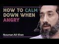 How to calm down when angry in Islam I How to control your tongue in islam I Nouman Ali Khan latest