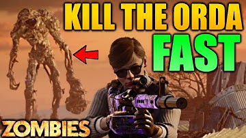 How to kill the Orda FAST and EASY! (BOCW Zombies)