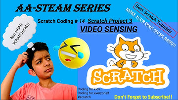 Video Sensing in Scratch | How to do Video Sensing in Scratch | #scratch | Best Scratch Tutorials