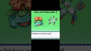 Venusaur and Magneton fused #shorts #pokemoninfinitefusion #pokemon #romhack #fangame