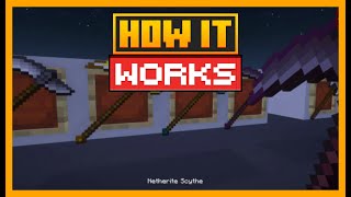 How The Scythe Works In Minecraft With The Simply Swords Mod