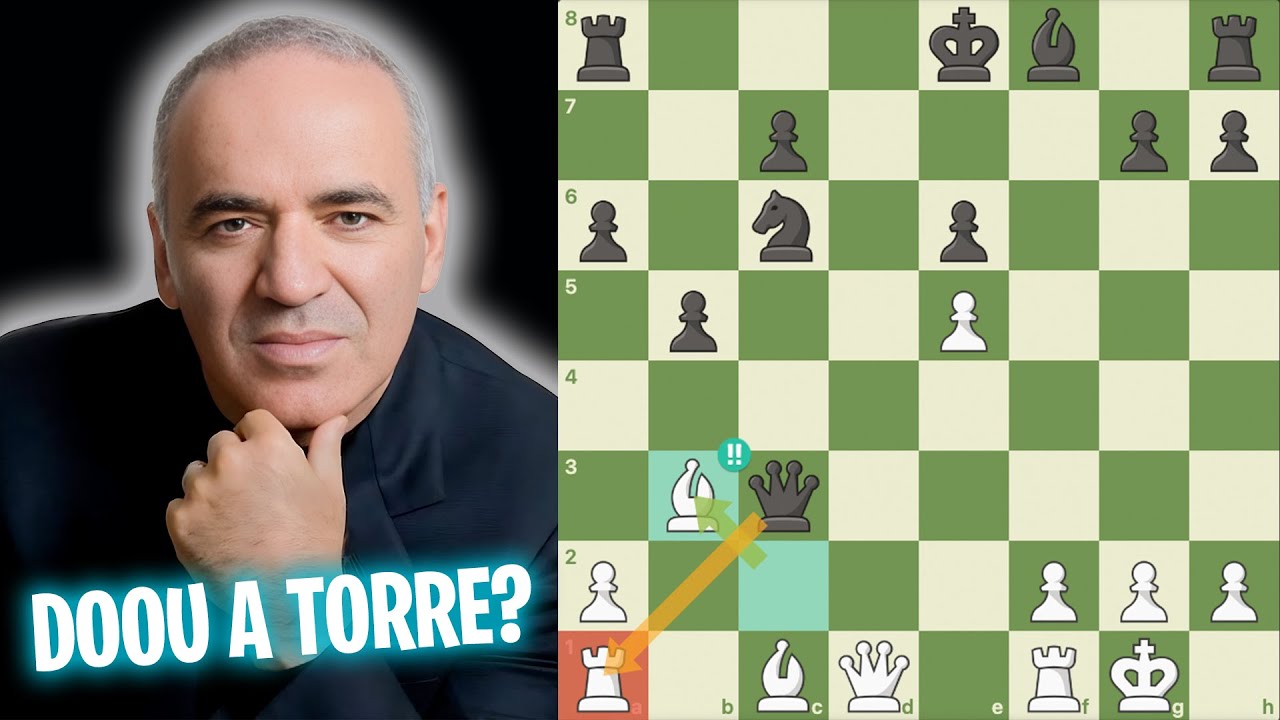 Kasparov DOOU Uma Torre para Anand no Mundial de 1995?