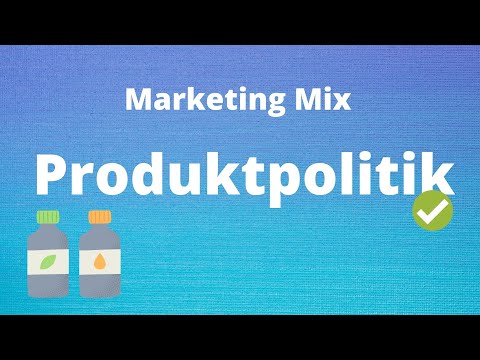 Video: Was ist Produktpolitik?