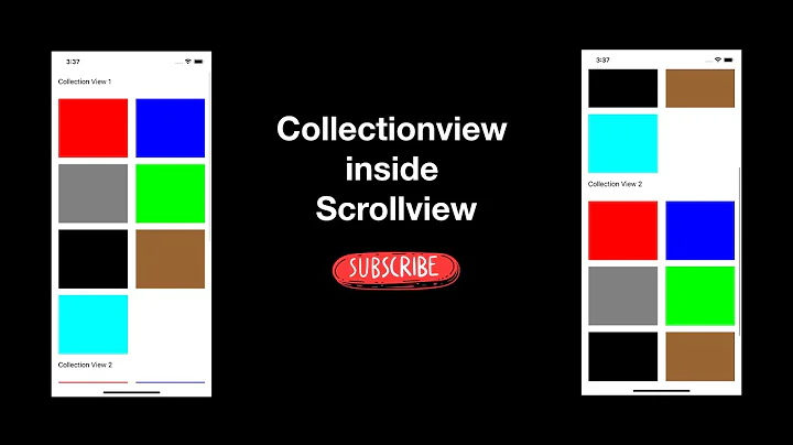 Collectionview inside Scrollview