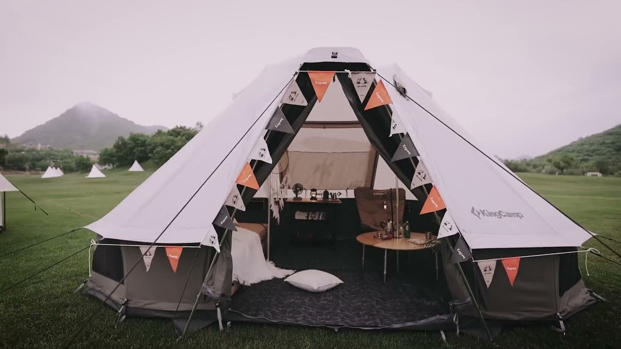 KingCamp KHAN VILLA Glamping Tent – BRoadout