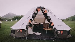 KingCamp KHAN VILLA Glamping Tent KT2415