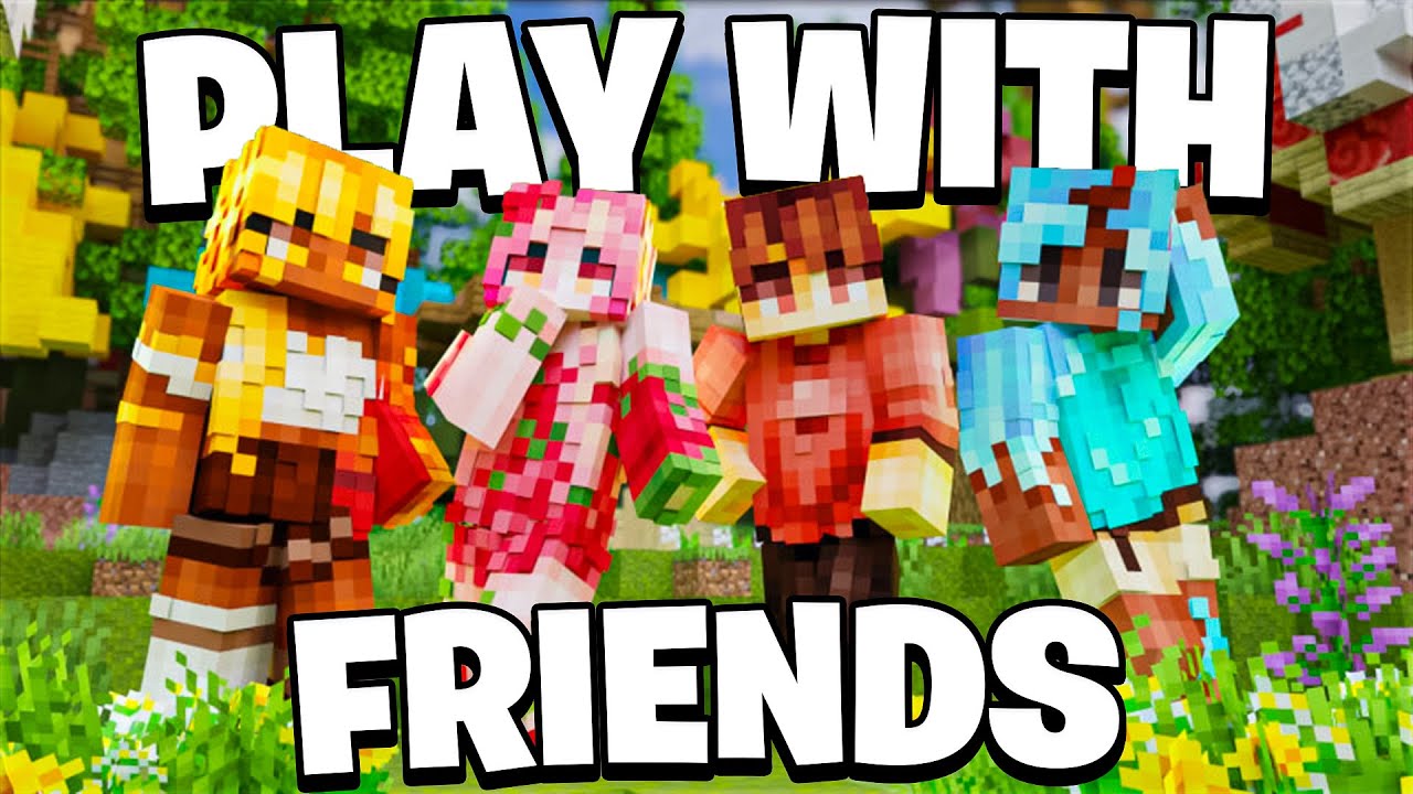 How To Play Minecraft with Your Friends on PC! (Java Edition Tutorial ...