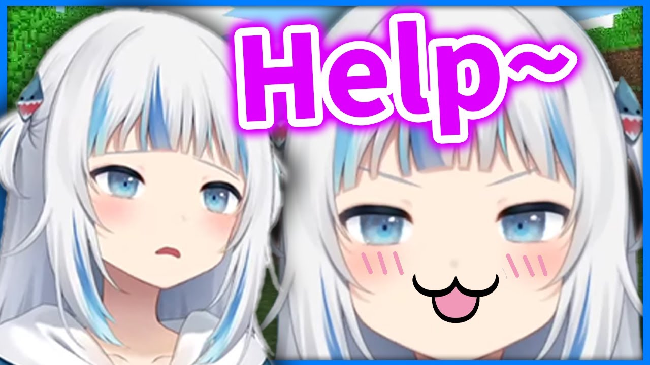 Help Kronii-chan, I'm STUCK! 【Gawr Gura / HololiveEN】