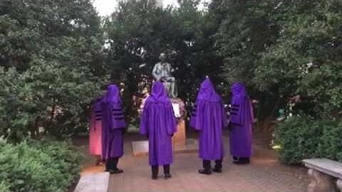 April 13th - The Purple Shadows at the University of Virginia by Dan Gritsko