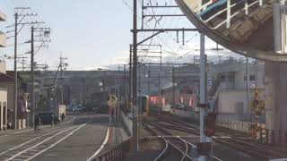 静岡鉄道 県総合運動場駅での折り返し作業