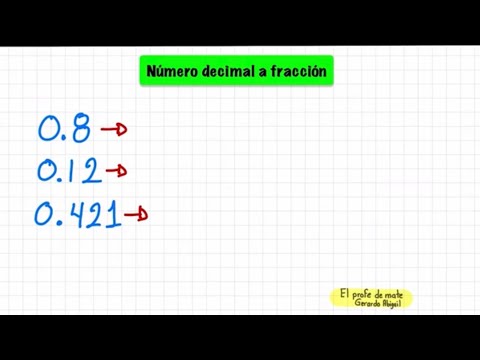 Convertir número decimal