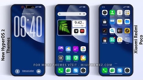 3 новые темы для центра управления HyperOS 2 для Xiaomi, Redmi, Poco | 3 лучшие темы для HyperOS 2