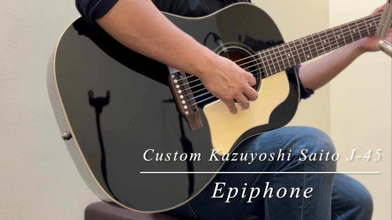 Epiphone Custom Kazuyoshi Saito J-45 2026【Epiphone Inspired By
