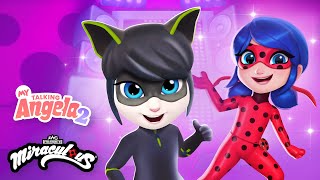 Angela vs. Ladybug showdown 💃🥋 @Miraculous x @TalkingAngela