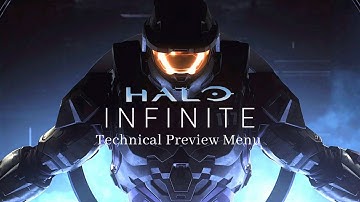 Halo Infinite Soundtrack: Technical Preview Menu
