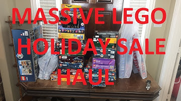 Massive Lego Haul #18 - Post Holiday Sales!!
