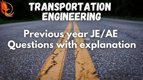 Highway Engineering/previous year JE AE question/TNPSC AE/SSC JE/TRB/TNEB/English/Tamil