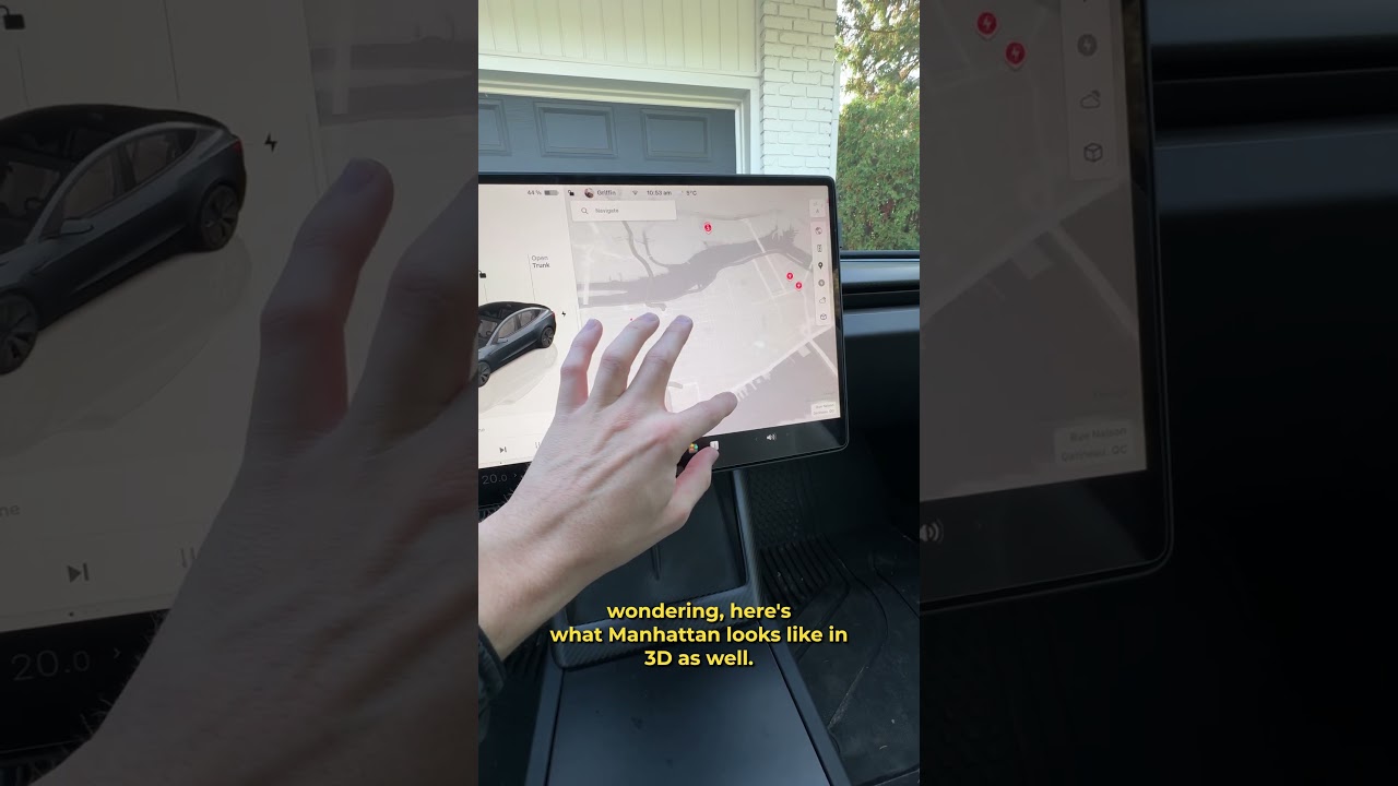Эмпайр-стейт-билдинг на новых 3D-картах Tesla! 