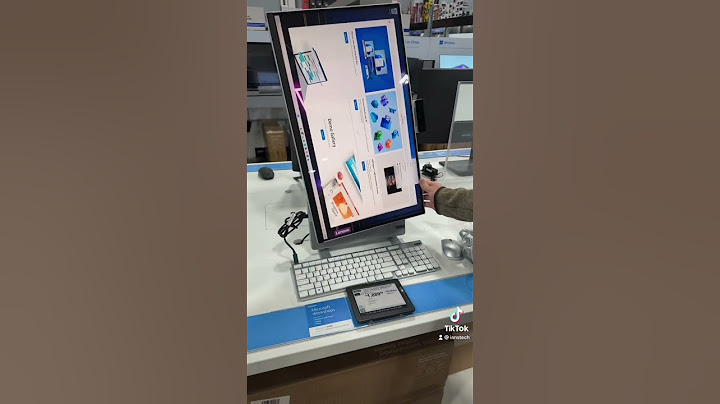 Thanh lý máy tính lenovo all in one cũ